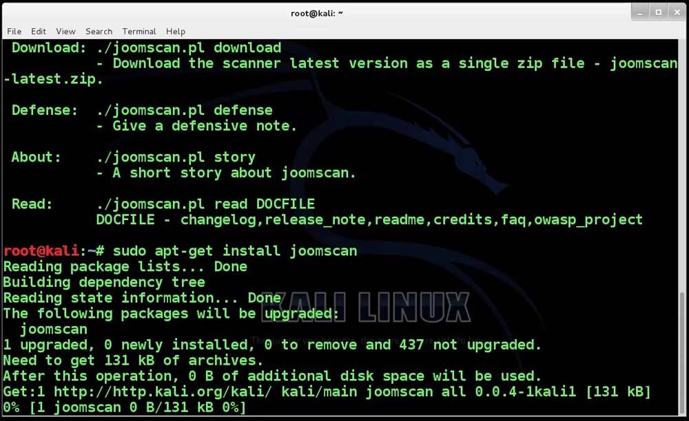JoomlaScan