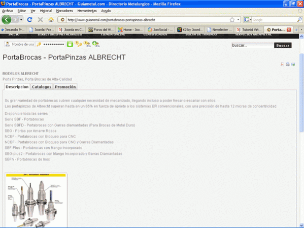 Captura contenido con plugins para mostrar productos de una tienda