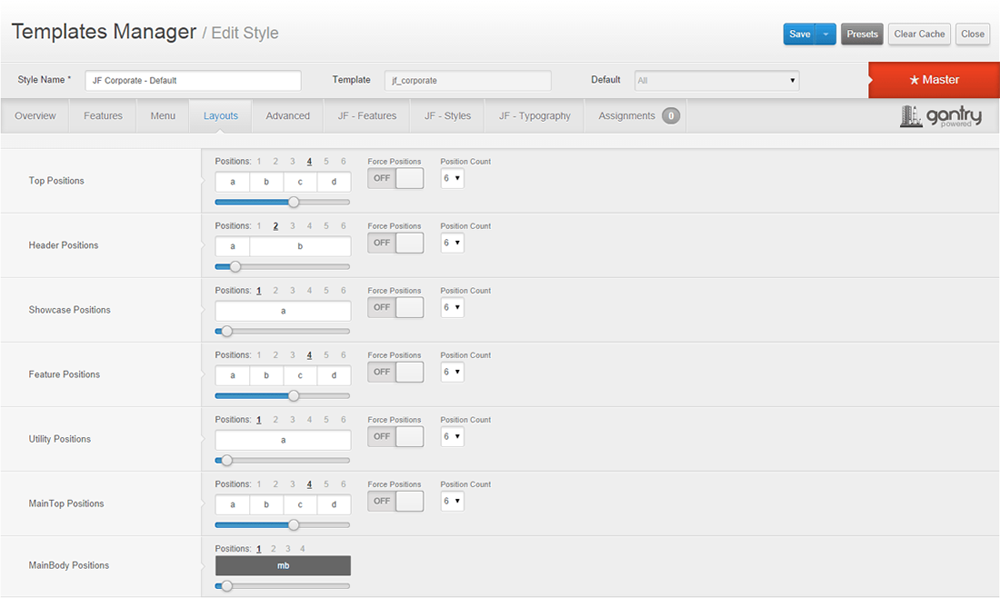 Layout gantry joomla Layout gantry joomla