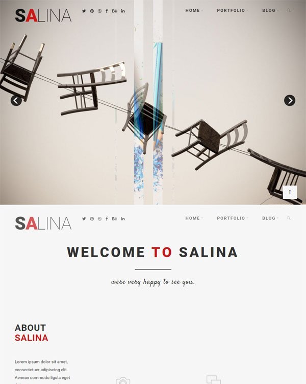Plantilla Joomla 3 gratuita JF SALINA 2 salina